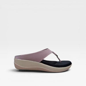Women Fashion Stylish Comfortable Wedge Heel <b>Slippers</b> Flip Flop Buckle Strap Soft Cushion Anti Slip Lightweight Daily Wear - Product Image 3