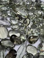 Vente en gros d'améthyste verte naturelle, taille ovale et coussin, pierres précieuses facettées de 5 à 25 carats pour la fabrication de bijoux