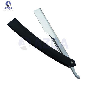 Couteau de Rasage Pliant Professionnel en Acier Inoxydable à Lame Tranchante pour Hommes – Idéal pour la Barbierie et l'Entretien de la Barbe en Salon - Product Image 2