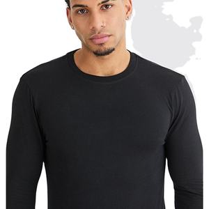 เสื้อเชิ้ตแขนยาวผู้ชายทรงปกติ ผ้าฝ้าย 100% ระบายอากาศ แห้งเร็ว สำหรับวิ่งและออกกำลังกาย - ราคาขายส่ง สินค้ามาใหม่ - Product Image 6