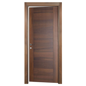 Puertas Interiores de Madera MDF Ecológicas y Libres de Formaldehído para Dormitorio, Entrada, Hotel, Villa, Color y Tamaño Personalizables - Product Image 1