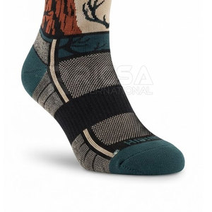 Chaussettes de chasse performantes, standard, respirantes, écologiques, séchage rapide, hiver, homme, invisibles, absorption des chocs, pour la randonnée et le trekking - Product Image 6
