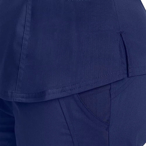 Women Nurse Hospital <b>Uniform</b> Denim Stretch Fashionable High-quality <b>Scrub</b> <b>Uniform</b> Sets with Customized Colors <b>Scrub</b> <b>Uniform</b> Sets - Product Image 6