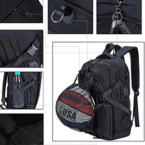 Sacs de sport légers neufs en gros pour le basketball, le volleyball, le football, le soccer, avec compartiment pour ballon - Product Image 6