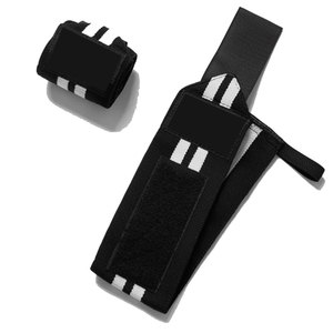 Bandes de poignet respirantes antidérapantes personnalisées avec logo OEM pour la musculation et l'exercice en salle de sport - Product Image 5