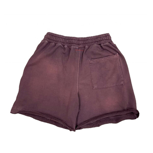 Pantalones Cortos Deportivos para Hombre con Logotipo Personalizado, Lavado Ácido, 100% Algodón, Estilo Urbano, para Verano, con Bolsillos, Ecológicos - Product Image 3