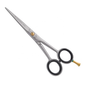 Cao cấp tóc kéo cắt tóc kéo với trường hợp da chất lượng tốt nhất làm tóc Shears Saloon kéo OEM biểu tượng tùy chỉnh - Product Image 3