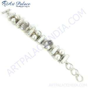 สร้อยข้อมือเงินอัญมณีแฟชั่นใหม่ - Product Image 1