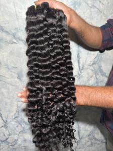 ผมต่อจากผมผมมนุษย์แบบไม่ผ่านกระบวนการผมชาวอินเดียแบบไม่ผ่านกระบวนการผมยาว - Product Image 4