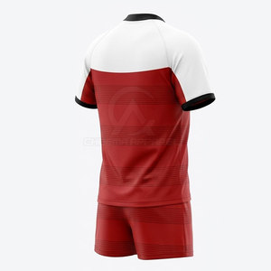 Vêtements d'équipe sportive professionnelle, uniforme de rugby avec matériau respirant, confortable à porter pour les activités de match - Product Image 4