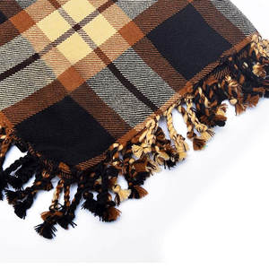 Chal de Lana Cálida Estilo Escocés Auténtico del Clan Ross, Tartán Antiguo, Accesorio Duradero de 16oz - Product Image 2