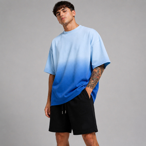 Camisetas de Hombre Extra Grandes, 100% Algodón, con Logotipo Personalizado, Impresión Serigráfica, Alta Calidad, Antiarrugas, Transpirables y Ecológicas, al por Mayor - Product Image 3