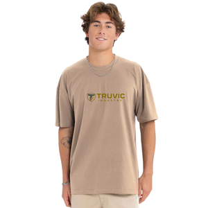 เสื้อยืดคอตตอนพรีเมียมสำหรับผู้ชาย เนื้อผ้าหนา คอกลม แขนสั้น สไตล์ลำลอง เหมาะสำหรับเล่นกีฬา ท่องเที่ยว และสวมใส่ในชีวิตประจำวัน - Product Image 1