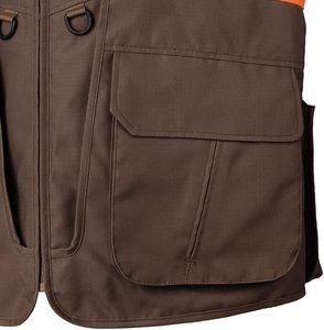 เสื้อกั๊กสำหรับล่าสัตว์บนที่ราบสำหรับผู้ชาย รุ่น Command Pro ทนทาน กันน้ำ ใส่ของได้ด้านหน้า พร้อมกระเป๋าใส่ของและกระเป๋าหน้า - Product Image 5