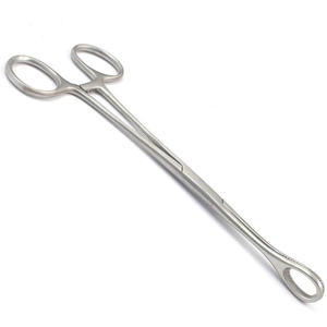 5" Sponge <b>Clamp</b> Slotted Forceps Body <b>Piercing</b> Stainless Steel <b>Piercing</b> Tool Medical Surgical Tattoo Studio Use By Grip Surgical - Product Image 2