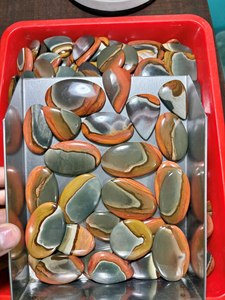 ASHU GEMS อัญมณีแจสเปอร์หลากสีธรรมชาติคุณภาพสูงสุด รับรองโดยผู้เชี่ยวชาญภายนอก ขนาดฟรีไซส์ สำหรับทำเครื่องประดับ - Product Image 3