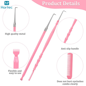 Lash Lift <b>Tool</b> 2 in 1 Stainless Steel Lash Lift And Tint <b>Kit</b>, Best Supplies Lash Lift Rods Eyelash Separator <b>Tool</b> With Comb - Product Image 3