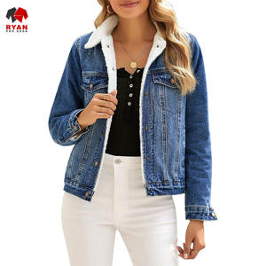 Chaqueta Vaquera Personalizada Ryan Pro Gear para Mujer, Tejido Transpirable y Cómodo con Logotipo Personalizado, Ropa Casual - Product Image 5