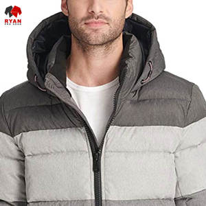 Chaqueta Acolchada de Diseño Personalizado para Hombre, con Logotipo Personalizado, Cierre de Cremallera, Tela Transpirable y Cómoda, Corte Regular - Product Image 1