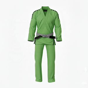 Uniforme de Karate Amarillo al por Mayor con Bordado de Dragón Negro para Hombre, Corte Regular, Ropa de Artes Marciales Resistente, Talla Adulto - Product Image 4