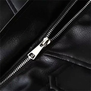 Premium <b>Womens</b> Bomber Leather <b>Jacket</b> With Custom Patches Ladies Cropped Leather <b>Jacket</b> Wholesale Supplier - Product Image 5