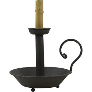 Classic <b>Brass</b> <b>Candlestick</b> <b>Holder</b> Set With Ring Handle Durable Home Decoration Metal Candle <b>Holders</b> Vintage Chamberstick <b>Holder</b> - Product Image 5