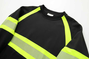 เสื้อแจ็คเก็ตทำงานดีไซน์ใหม่ล่าสุด สวมใส่สบาย บริการ OEM ขายดี สะท้อนแสงเพื่อความปลอดภัย เสื้อแจ็คเก็ตทำงานแบบมองเห็นได้ชัดเจนสำหรับผู้ชาย - Product Image 4