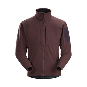 2026 <b>Men's</b> Waterproof Softshell <b>Jacket</b> with Fleece Lining Outdoor Work Wear Uniform Zipper Closure and Print Pattern - Product Image 2