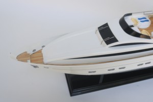 YATE SUN GLIDER II, Modelo de Yate Moderno de Madera Hecho a Mano, Decoración para el Hogar, Colección, Regalo Empresarial - Product Image 4
