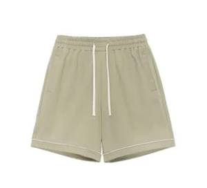 Pantalones Cortos de Playa de Algodón de Diseño Personalizado, Estilo Nuevo, Pantalones Cortos Deportivos de Color Sólido para Hombre - Product Image 2