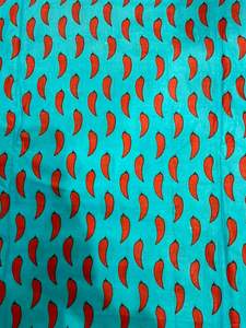 Offre Spéciale – Nouveau Design Personnalisé – Tissu en Coton 100% Biologique Non Tissé Respirant et Doux avec Imprimé Chilly Mignon pour Rideaux et Sacs - Product Image 6