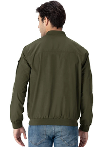 Hot Selling Winter Zipper <b>Jacket</b> For Men Fashionable Streetwear Winter Cold Proof <b>Suede</b> Leather Bomber Men's <b>Jackets</b> - Product Image 3