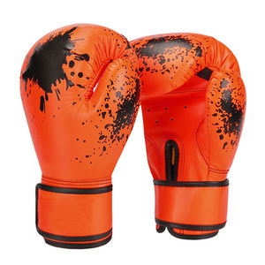 Guantes de Boxeo con Logotipo Personalizado OEM, de Alta Calidad, Duraderos, de Cuero Brillante, Profesionales, para Entrenamiento, 8oz, 10oz, 12oz - Product Image 2