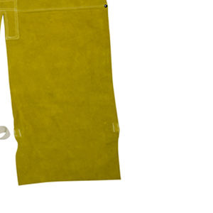 Tablier de soudeur professionnel en cuir pour la sécurité en atelier et les travaux résistants à la chaleur – Tablier de protection en cuir conçu pour le soudage - Product Image 3
