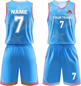 Conjunto de Uniforme de Baloncesto Personalizado, Camisetas y Pantalones Cortos Sublimados, Ropa Deportiva Transpirable de Secado Rápido, Logotipo OEM - Product Image 4