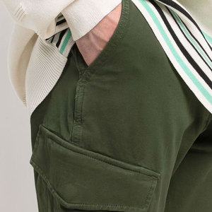 Pantalones Cargo Casuales de Lona Ligera de Primera Calidad, Transpirables, Cintura Ajustable, Múltiples Bolsillos para Uso en Exteriores - Product Image 5
