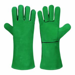 Guantes de Seguridad Industriales de Alta Resistencia, Tipo Canadiense, de Cuero Vacuno, Resistentes al Fuego, para Protección de Manos y Brazos, Antiestáticos - Product Image 4