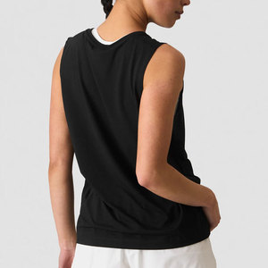 Women Sleeveless Breathable <b>Loose</b> Fit Custom Blank Training Workout Running <b>Tank</b> <b>Top</b> Plus Size Quick Dry Fitness Wear <b>Top</b> - Product Image 5