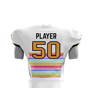 Uniformes de football américain personnalisés pour jeunes, haut en twill, fabriqué au Pakistan, vêtements de football américain pour le sport à prix avantageux - Product Image 6