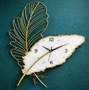 Creative Wooden Hanging Desk <b>Clock</b> with Metal Stand Minimalist Table <b>Clock</b> Decorative Analog <b>Clock</b> for Home Office Decor - Product Image 5