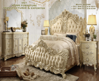 Ensemble de tables de chevet en teck moderne style empereur romain, taille king, taille personnalisée, couleur personnalisée, meubles de chambre à coucher OEM