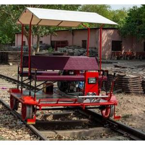 Carro Motorizado Eléctrico para Carga Pesada en Vías Férreas, para Mantenimiento Ferroviario, Construcción, Transporte de Materiales - Product Image 4