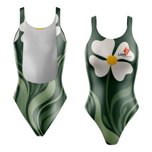 Traje de Baño de Una Pieza Sublimado Personalizado para Mujer, Traje de Baño Ecológico de Tela Elástica para Natación, Playa y Deportes Acuáticos - Product Image 1