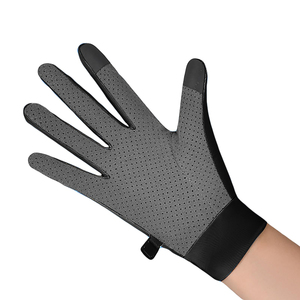 ถุงมือวิ่ง OEM แห้งเร็ว สวมใส่สบาย รองรับหน้าจอสัมผัส กันลื่น สำหรับปั่นจักรยาน แข่งจักรยาน ขับขี่ และเล่นกีฬา - Product Image 3