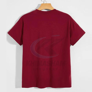Camiseta de Verano para Hombre Hecha en Pakistán, Tela de Poliéster/Algodón, Transpirable, Ecológica, de Alta Calidad, Personalizada, Cuello Redondo, Corte Holgado, 220g - Product Image 2