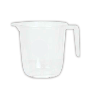 แก้วมักพลาสติกสำหรับใช้ในครัวเรือนที่มีความโปร่งใสและมี1L ความจุมาก - Product Image 3