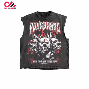 Chemises sans manches pour hommes, de haute qualité, fabriquées au Pakistan, impression DTG, couleur et design personnalisés, meilleure qualité. - Product Image 2