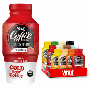 Cold Brew <b>Coffee</b> 280ml <b>Drink</b> VINUT Vietnam 24 bottles carton pet bottle Dairy Free Gluten Free Arabica Robusta OEM ODM Private L - Product Image 1