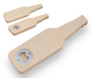Cheap Classic Souvenir Customized Your Own Logo <b>Kitchen</b> <b>Gadget</b> Item <b>Tool</b> Wood Bottle Opener - Product Image 6