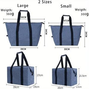 Grande borsa termica pieghevole da 5,28 galloni - Product Image 2